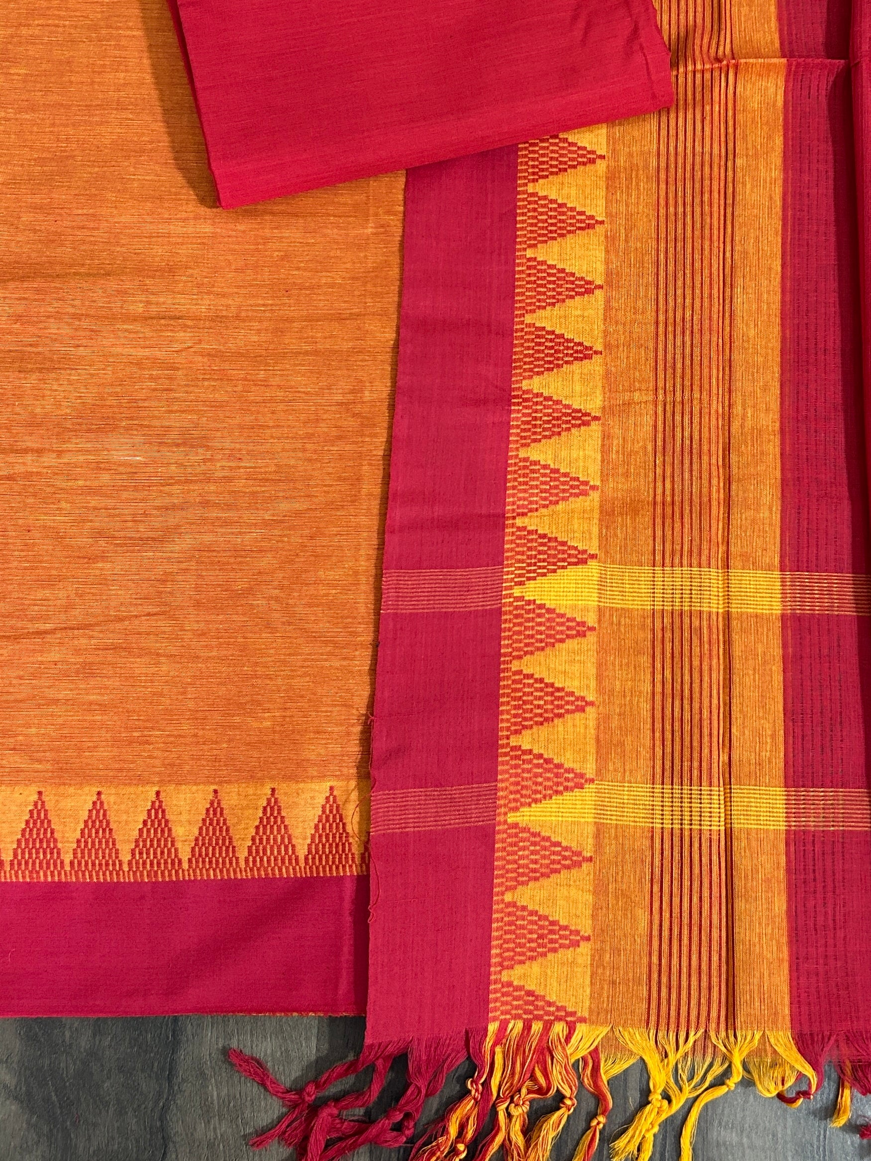 Mangalagiri Cotton Dress Material