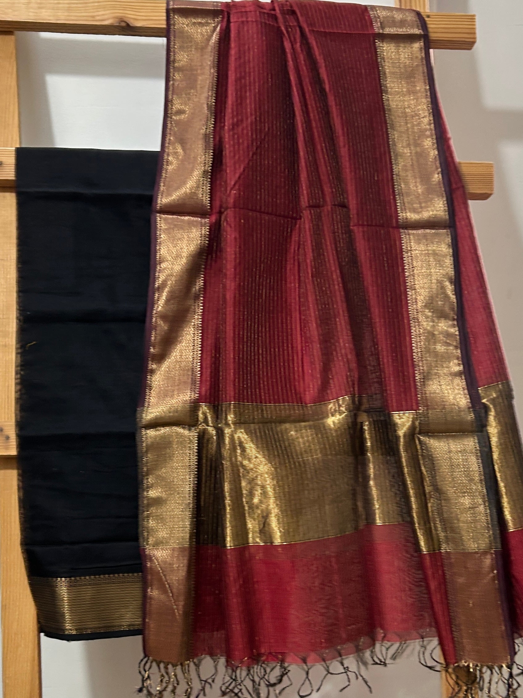 Maheshwari Silk Cotton Dress Material