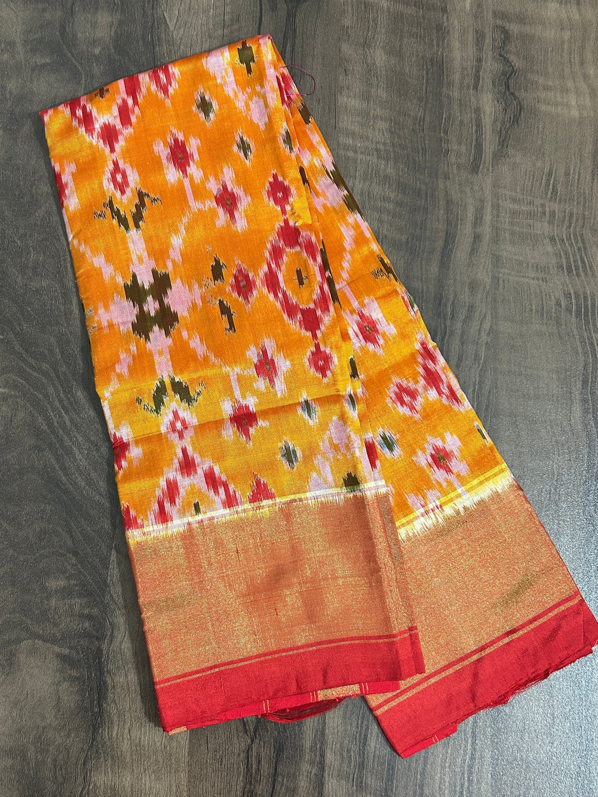 Pochampally Pure Silk Dupatta