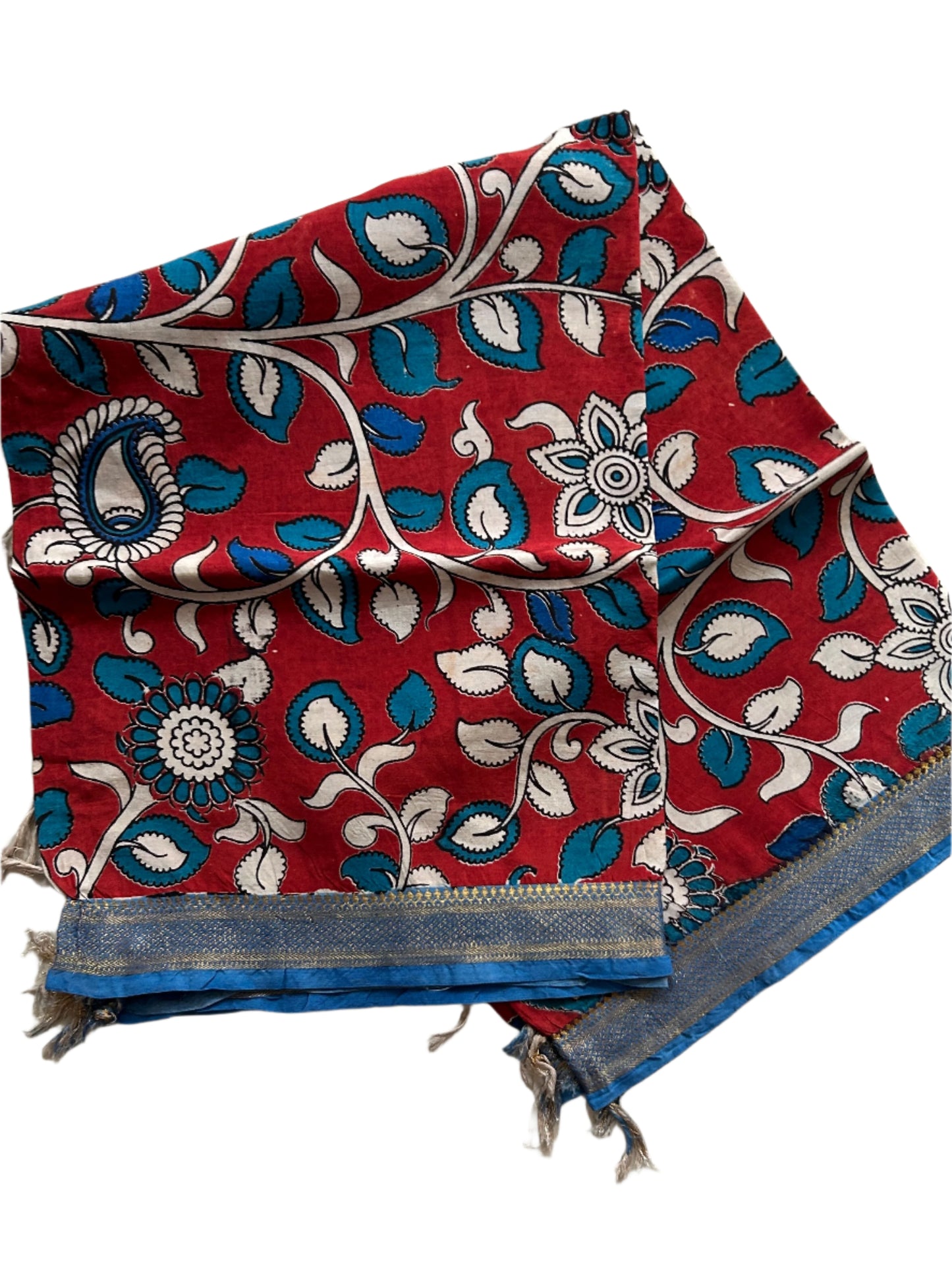 Kalamkari Silk Dupatta