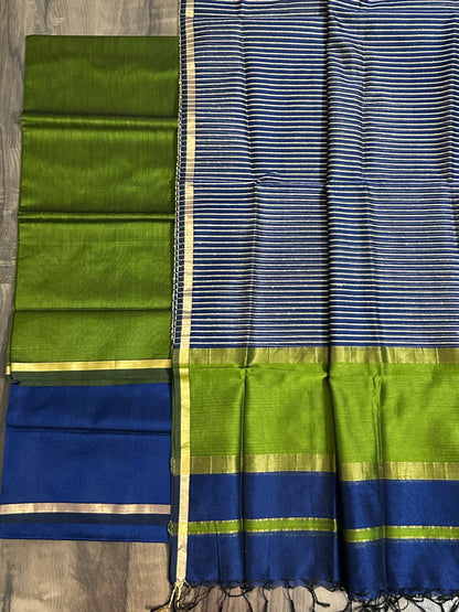 Maheshwari Silk Cotton Dress Material