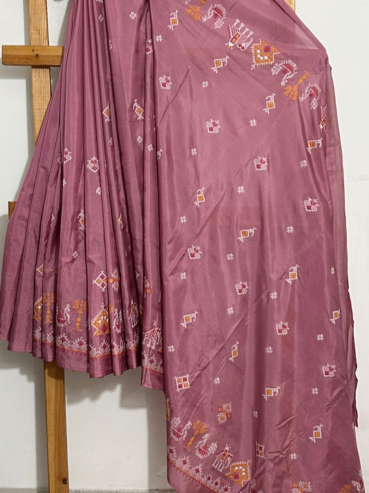 Kasuti Work Silk Saree