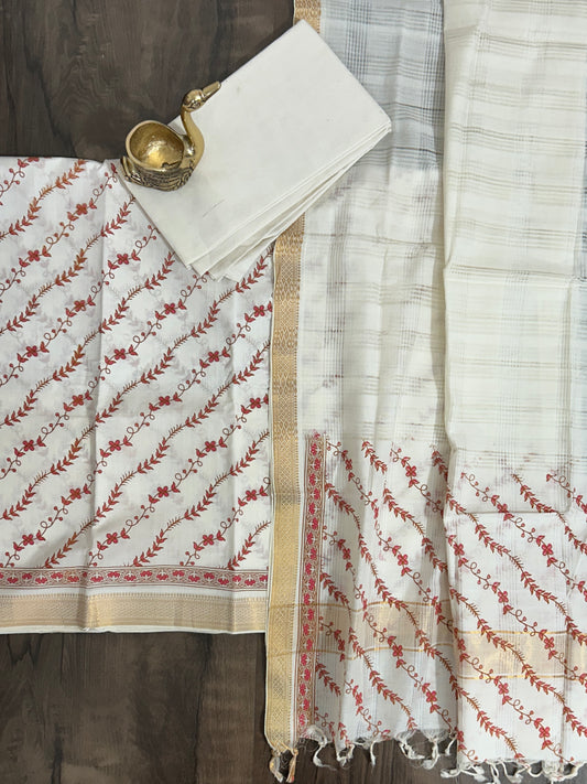 Mangalagiri Cotton Dress Material