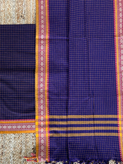 Chettinad Cotton Top Dupatta Set