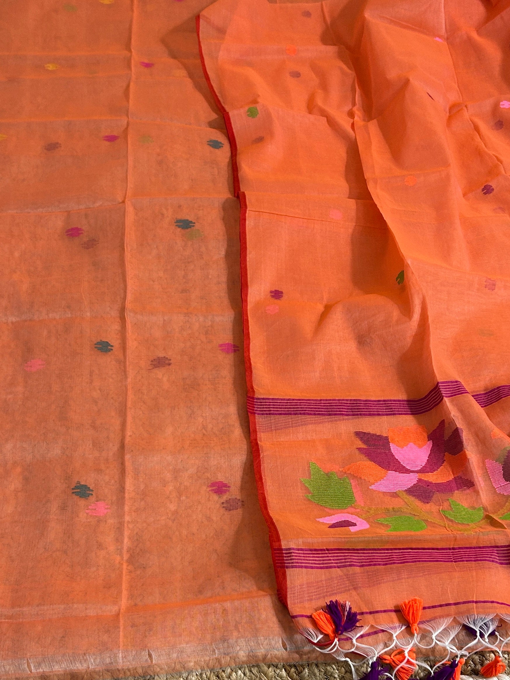 Maslin Jamdani 2 pc dress material