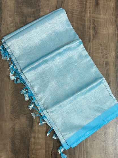 Mangalagiri Silk Cotton Saree with Running Blouse #