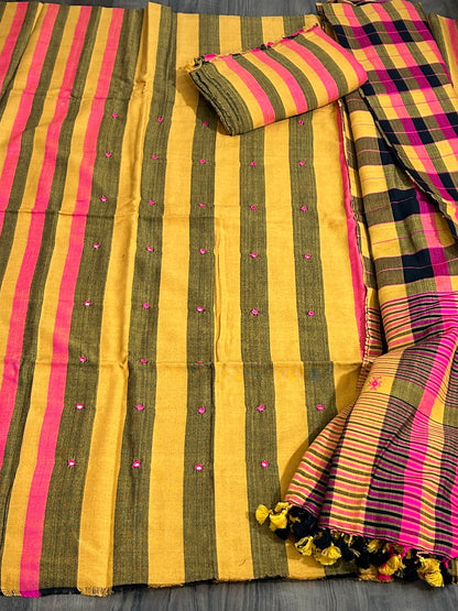 Bhujodi Kutch embroidered Dress Material