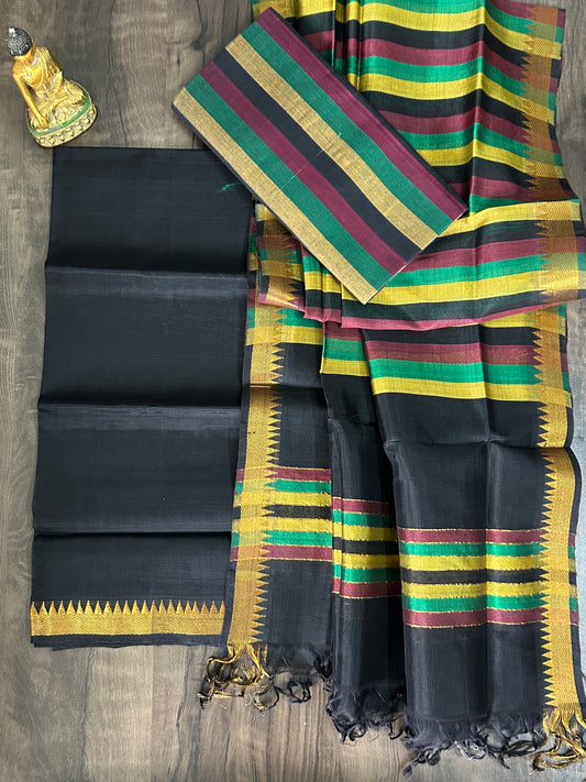 Mangalagiri Silk Cotton Dress Material