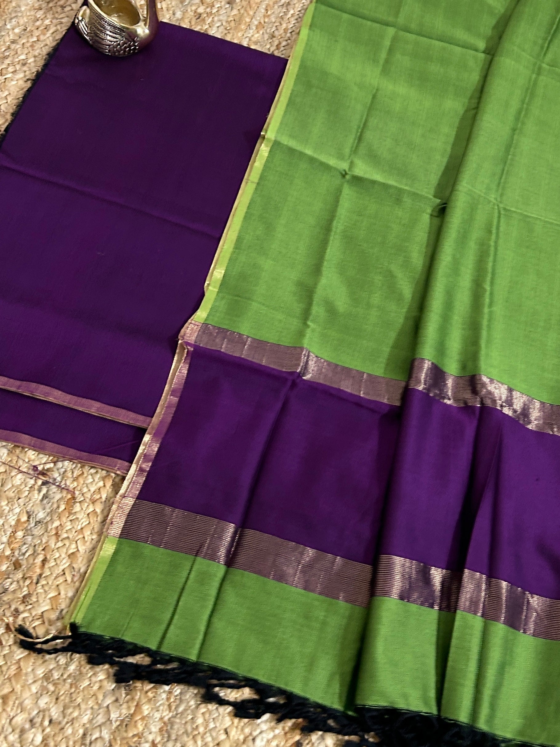 Maheshwari Silk Dress Material