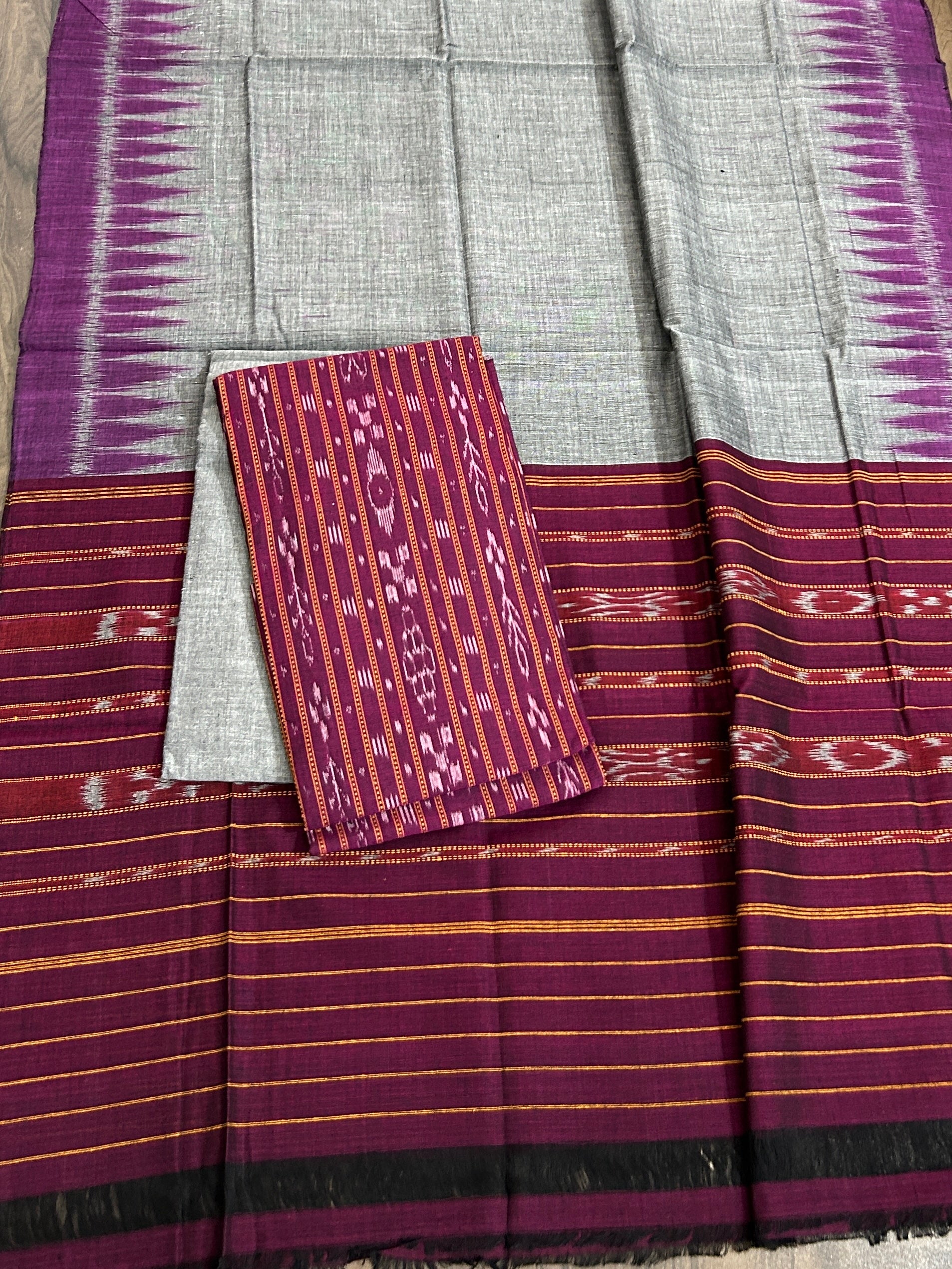 Sambalpuri ikat Cotton Dress Material