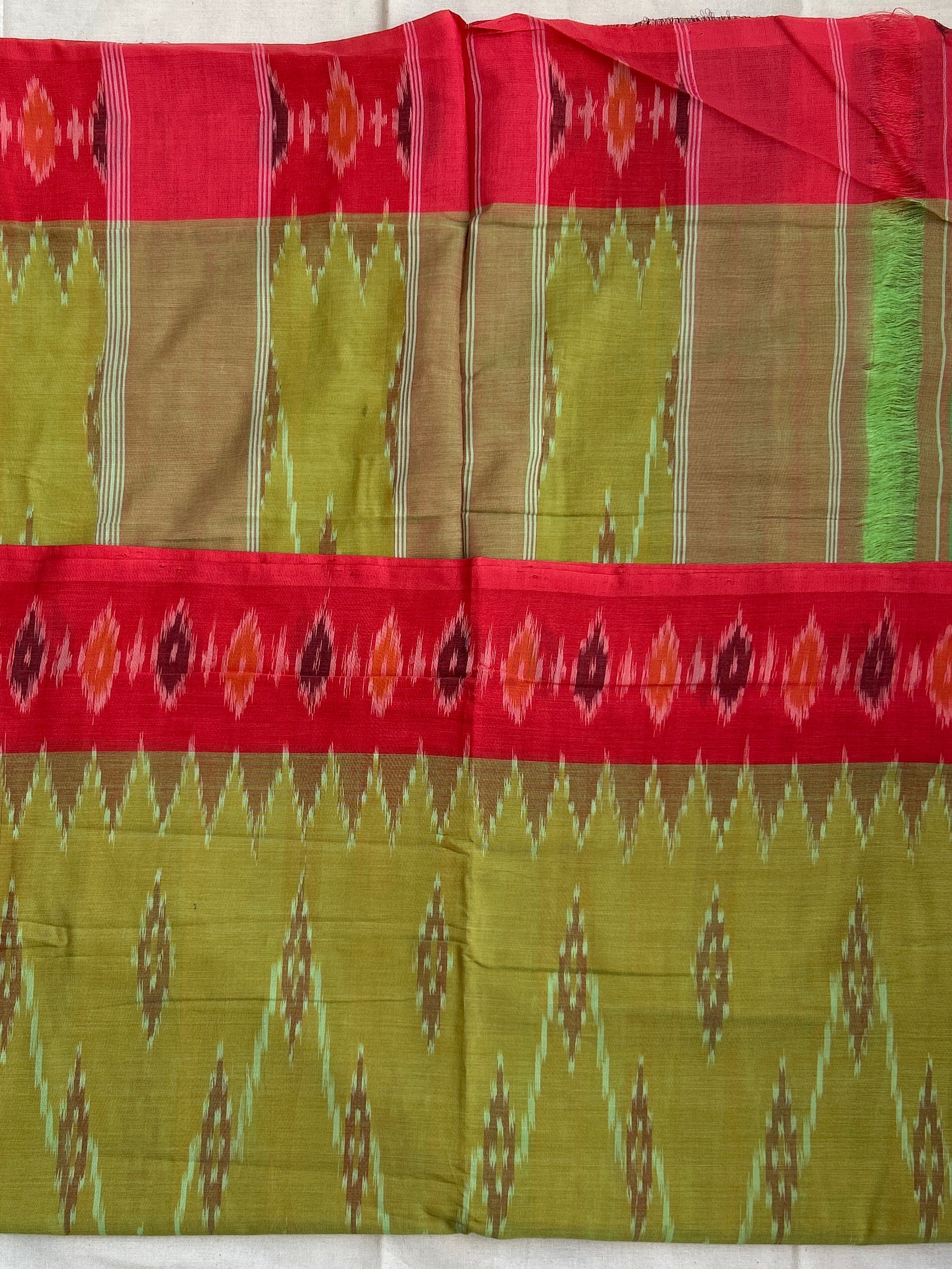 Ikat Cotton Saree