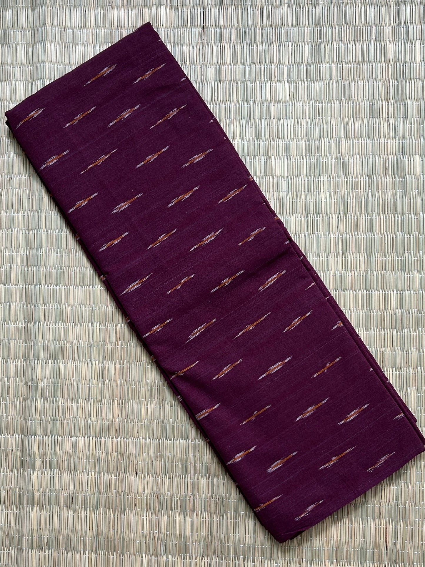Ikat Cotton Fabric (3 meter)(fab-47)