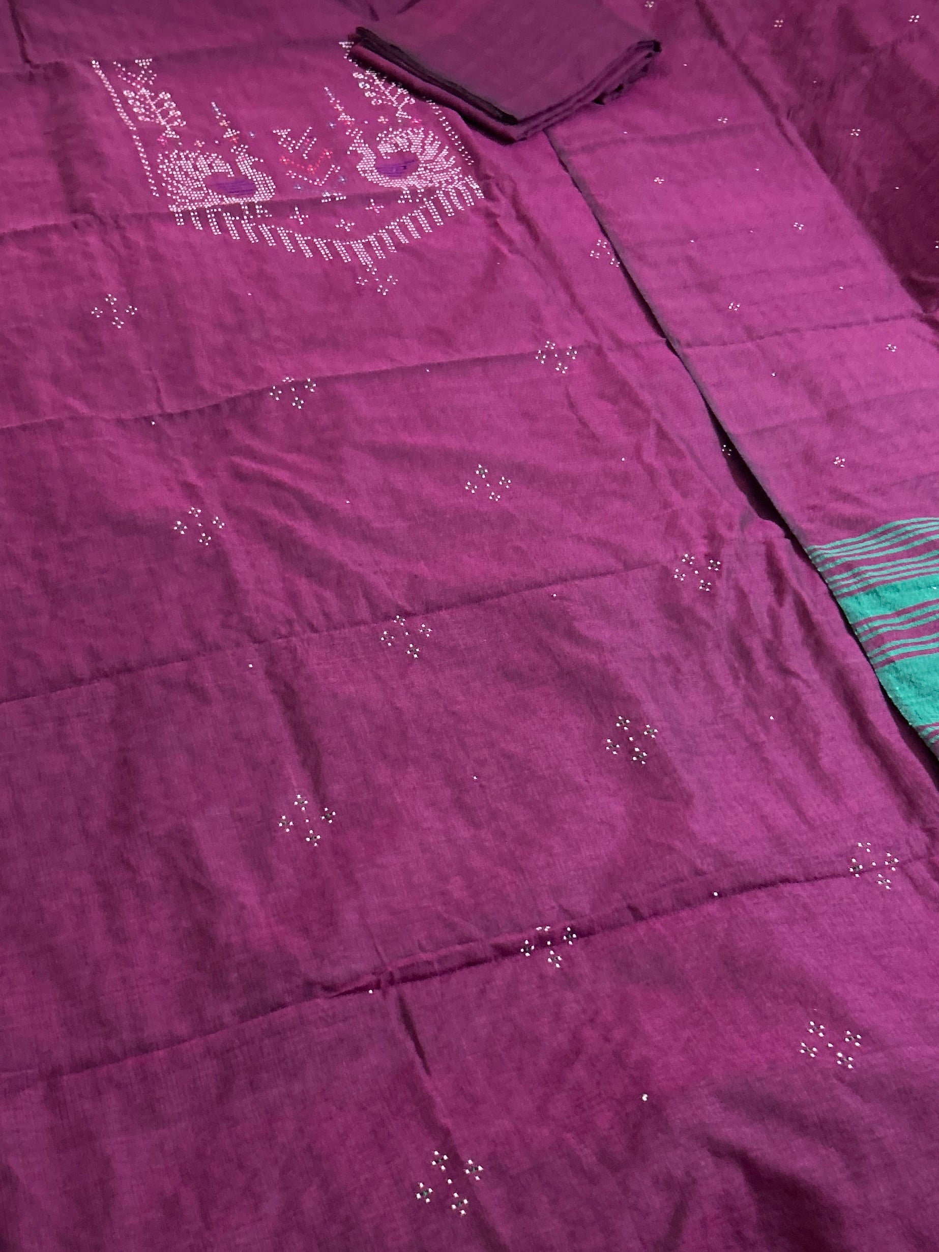 Tangaliya Cotton Dress Material