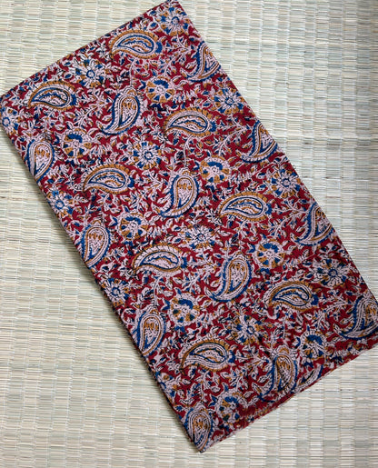 Kalamkari Cotton Fabric (2 meter)(fab -3)