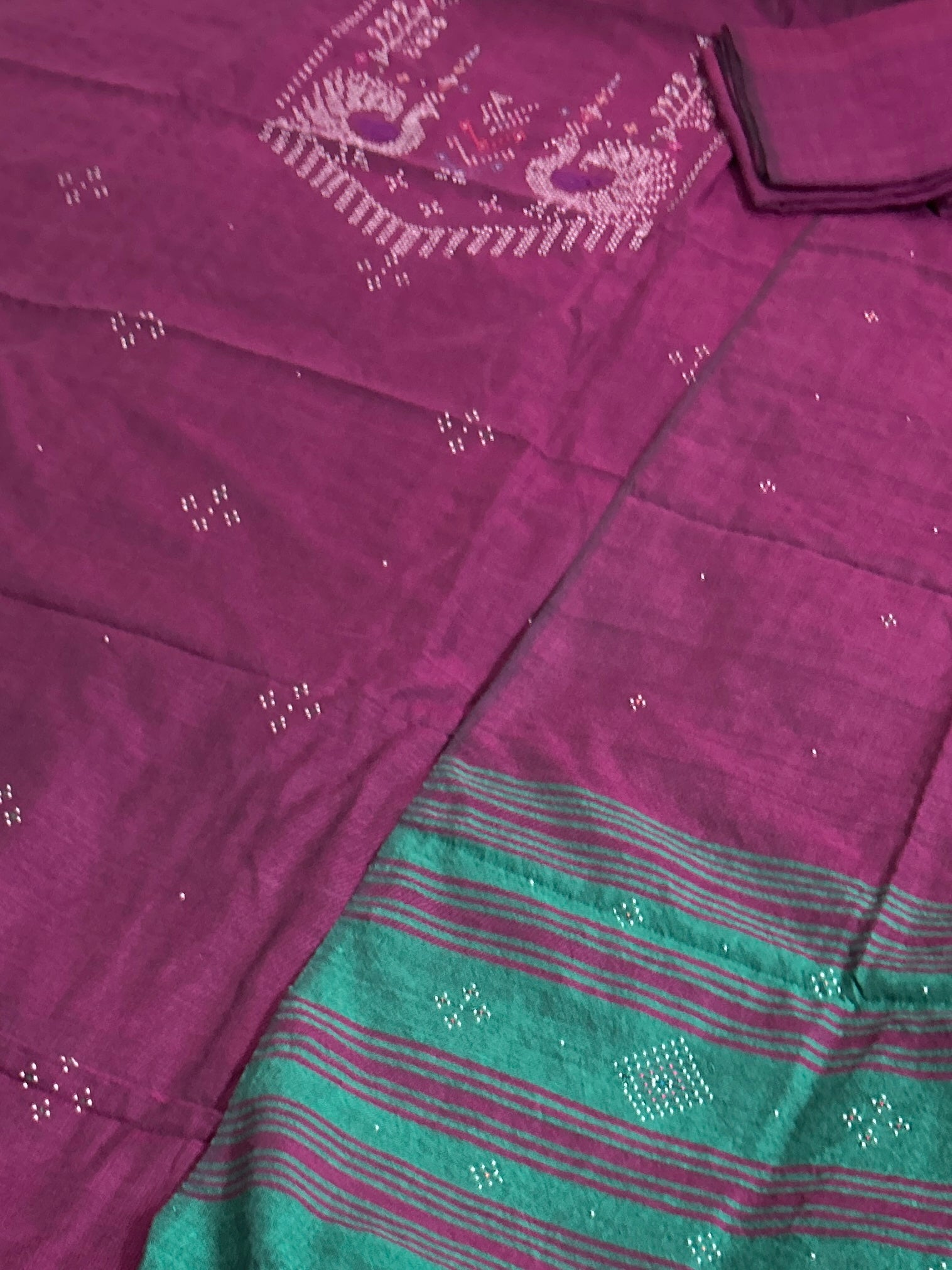Tangaliya Cotton Dress Material