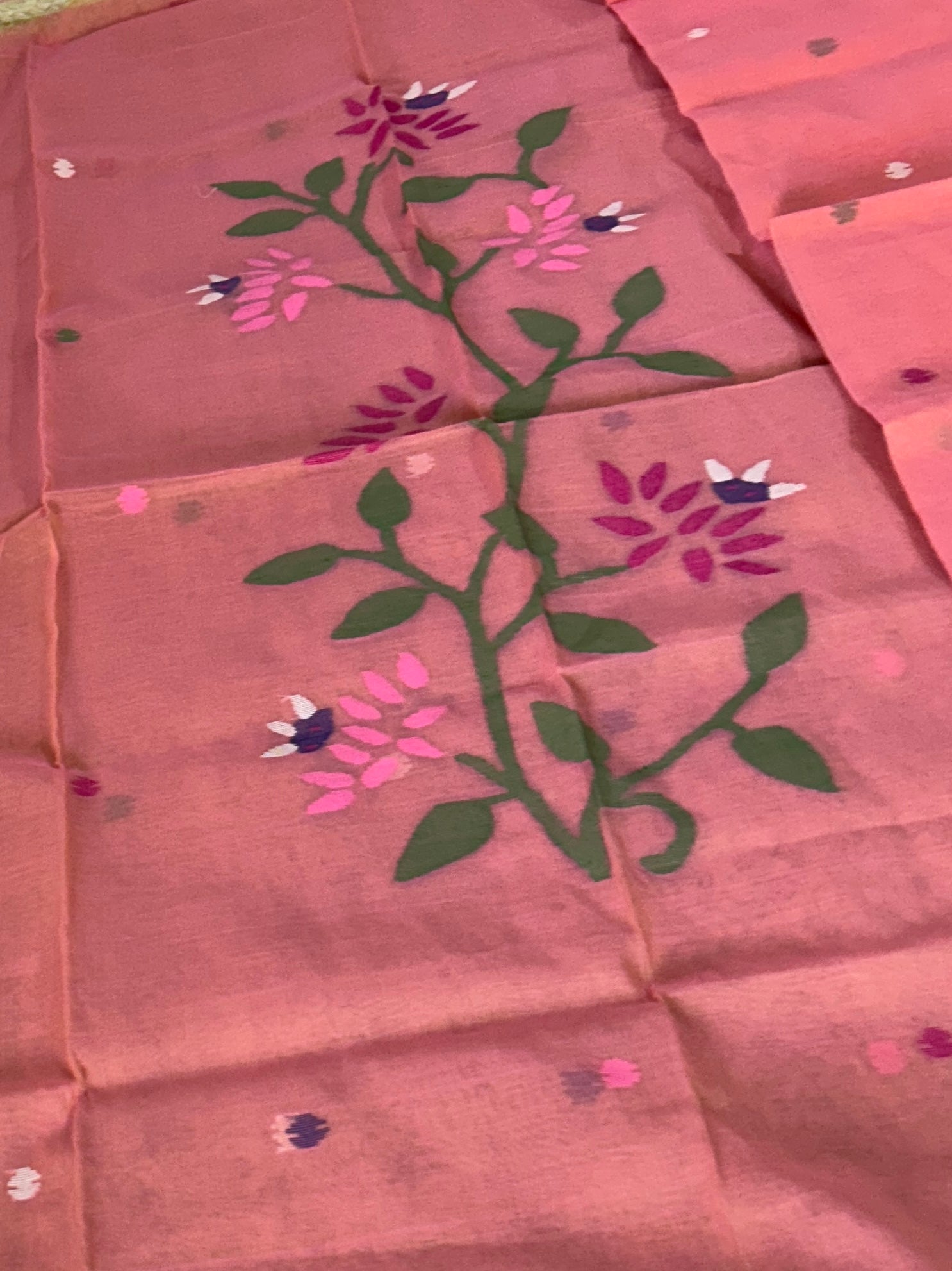 Maslin Jamdani 2 pc dress material