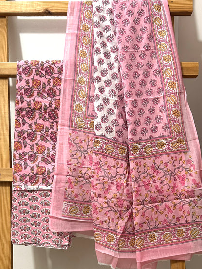 Hand BlockPrint Cotton Dress Material