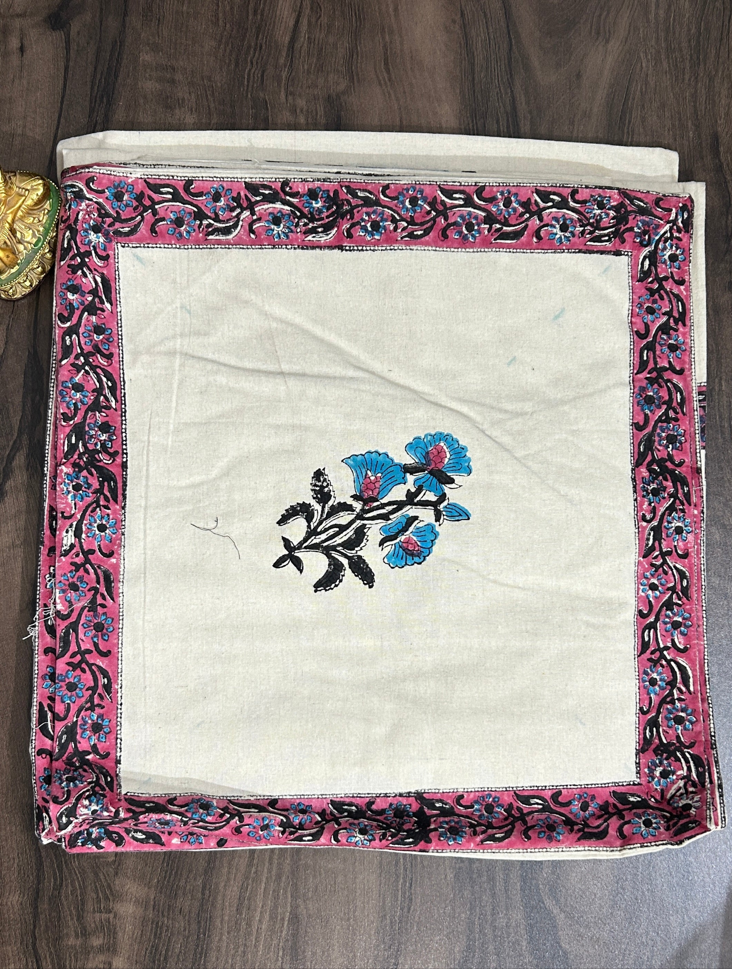 Hand Block Printed Diwan Set