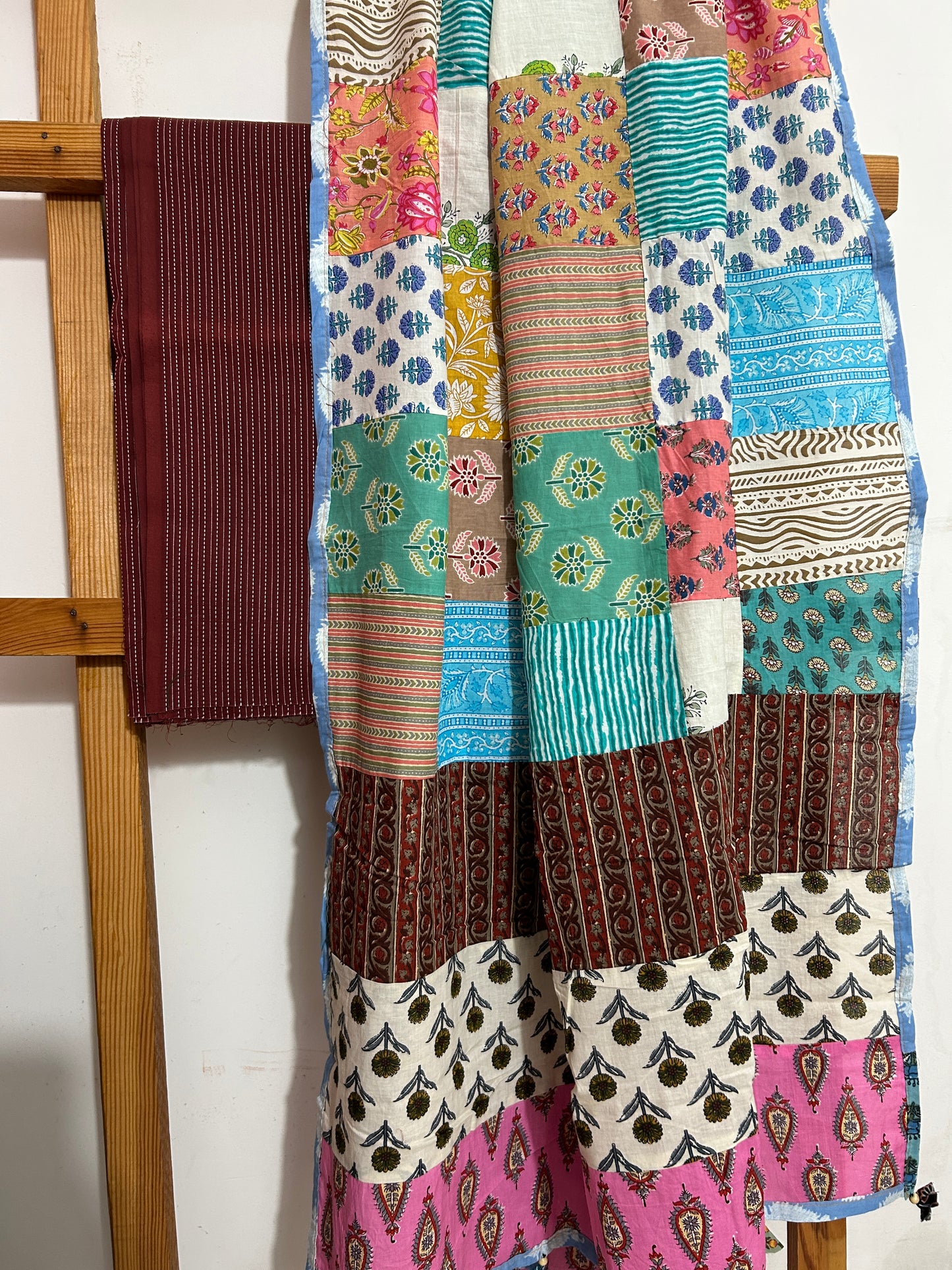 Ajrakh Cotton Dress Material