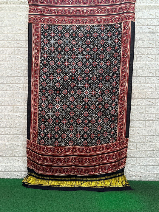 Modal Silk Dupatta with Lagdi Pallu