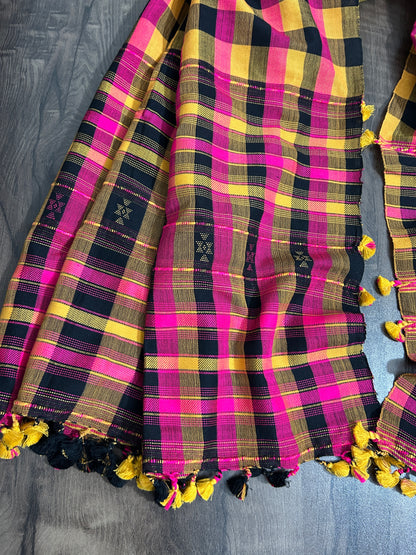 Bhujodi Cotton Kutch Embroidered Dupatta