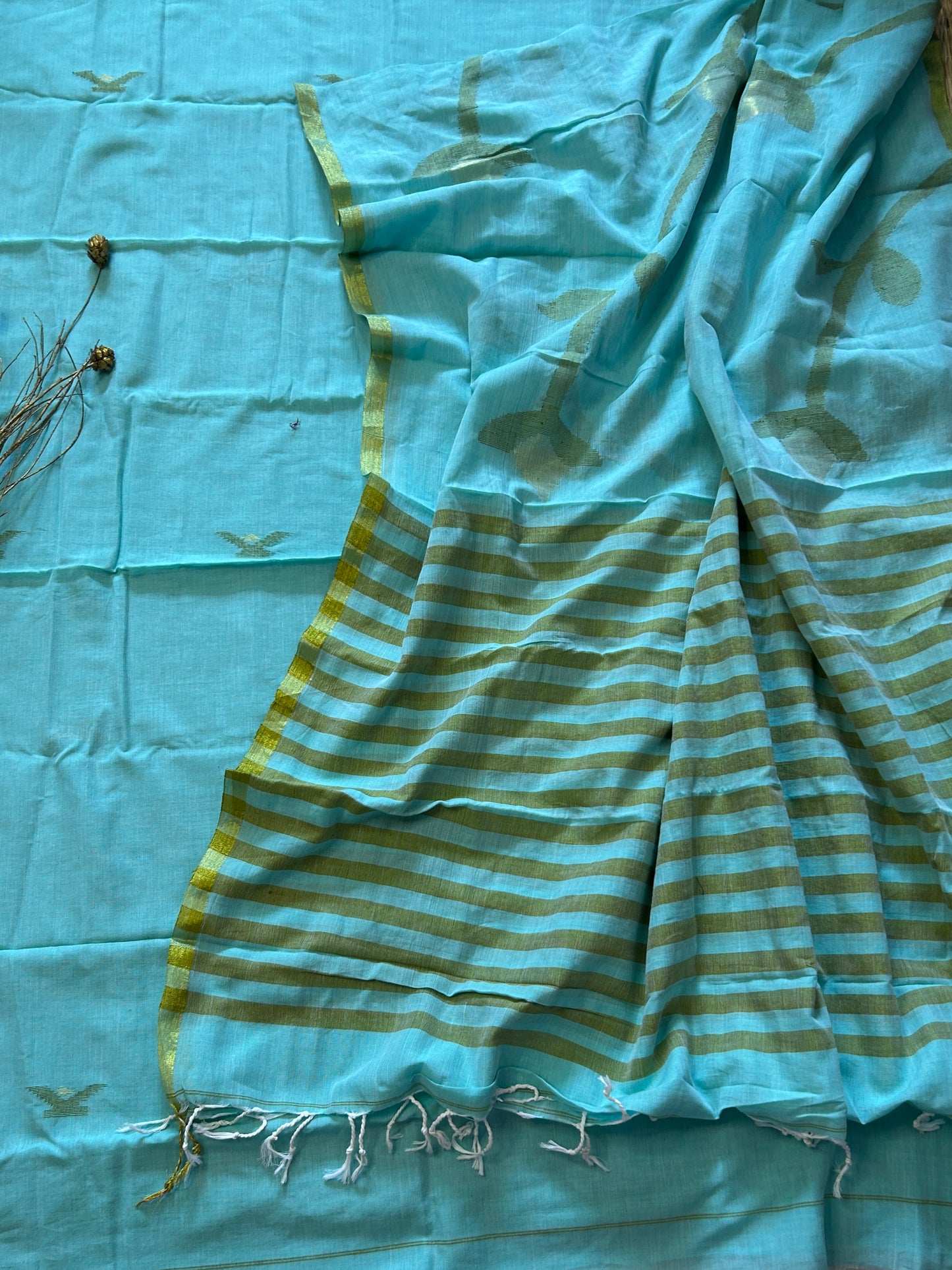 Jamdani Cotton Dress Material