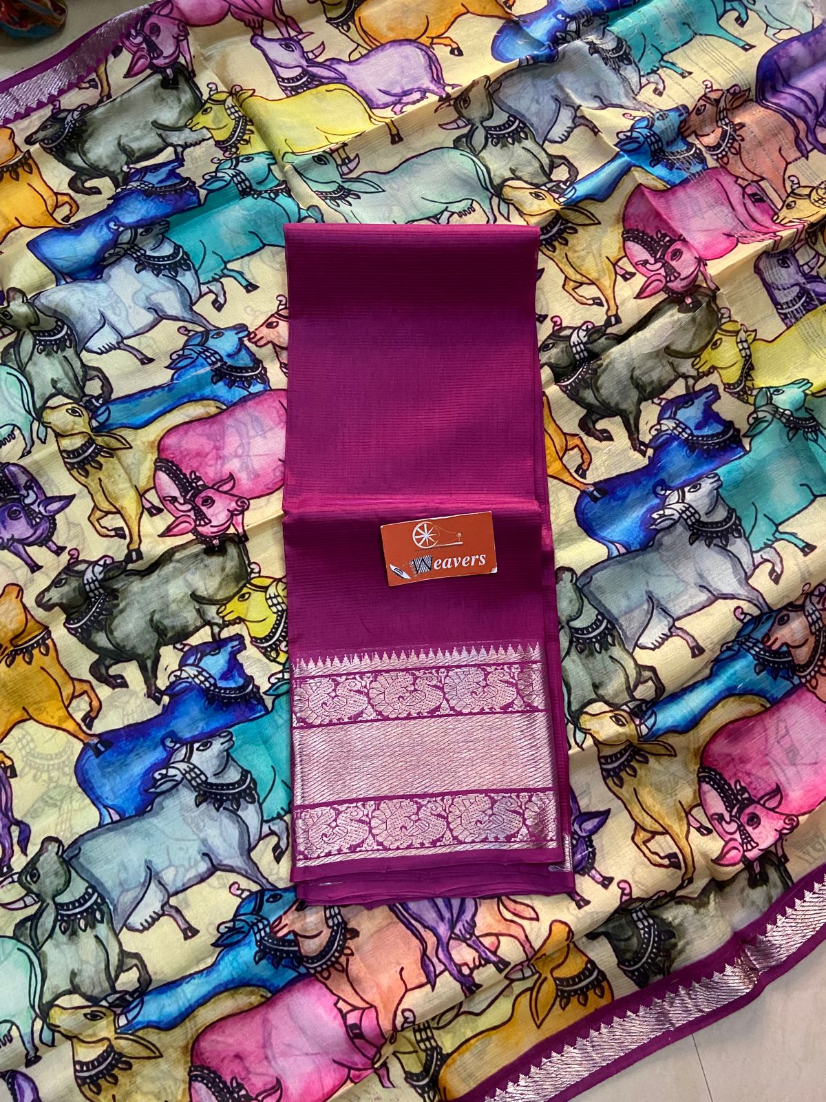 Mangalagiri Silk Cotton Dress Material