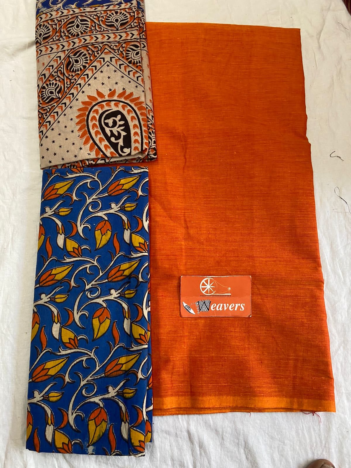 Kalamkari Cotton Dress Material