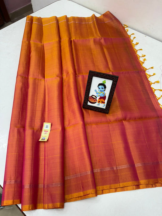 Kaanchipuram Pure Silk Saree with Blouse