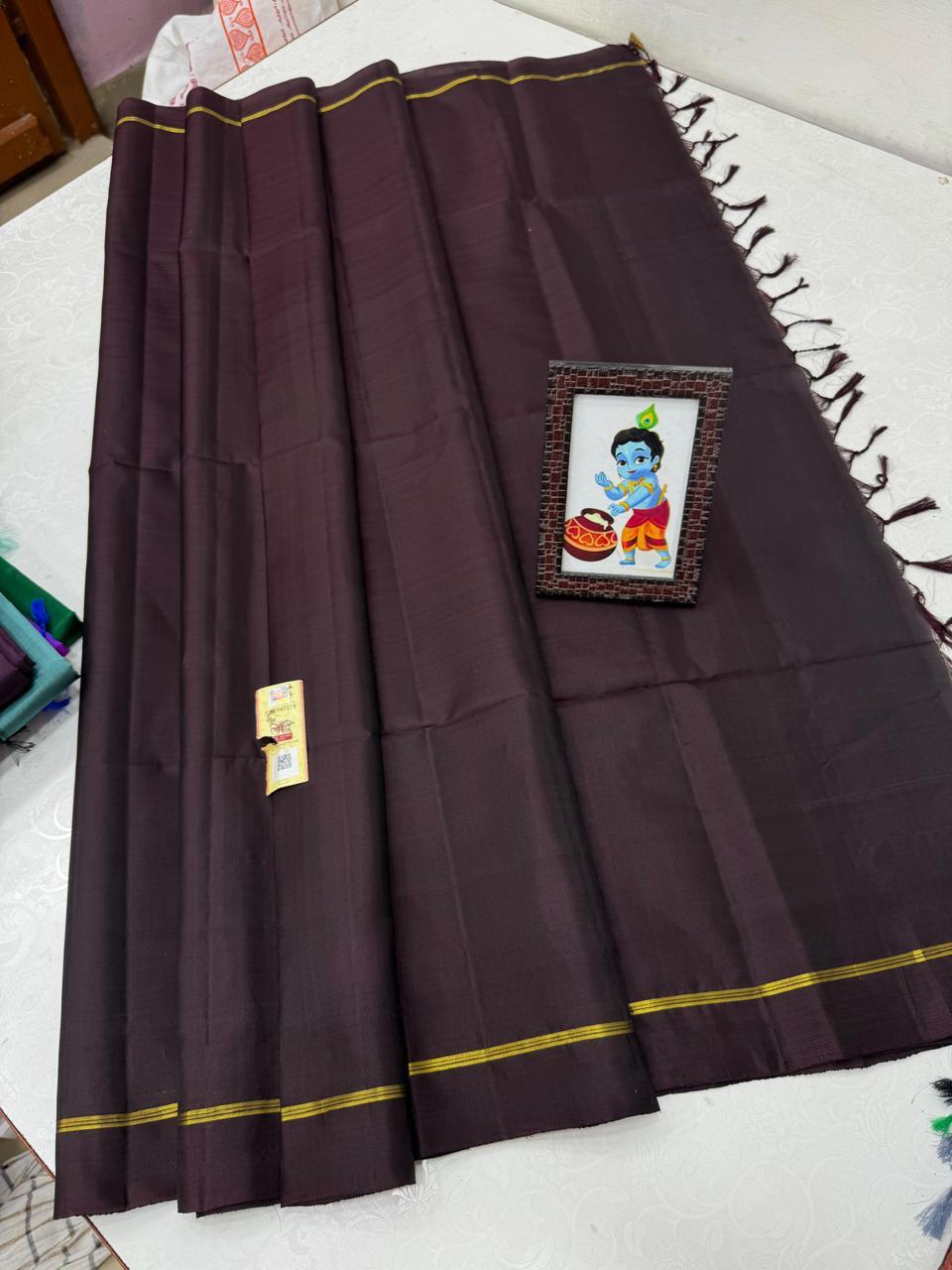 Kaanchipuram Pure Silk Saree with Blouse