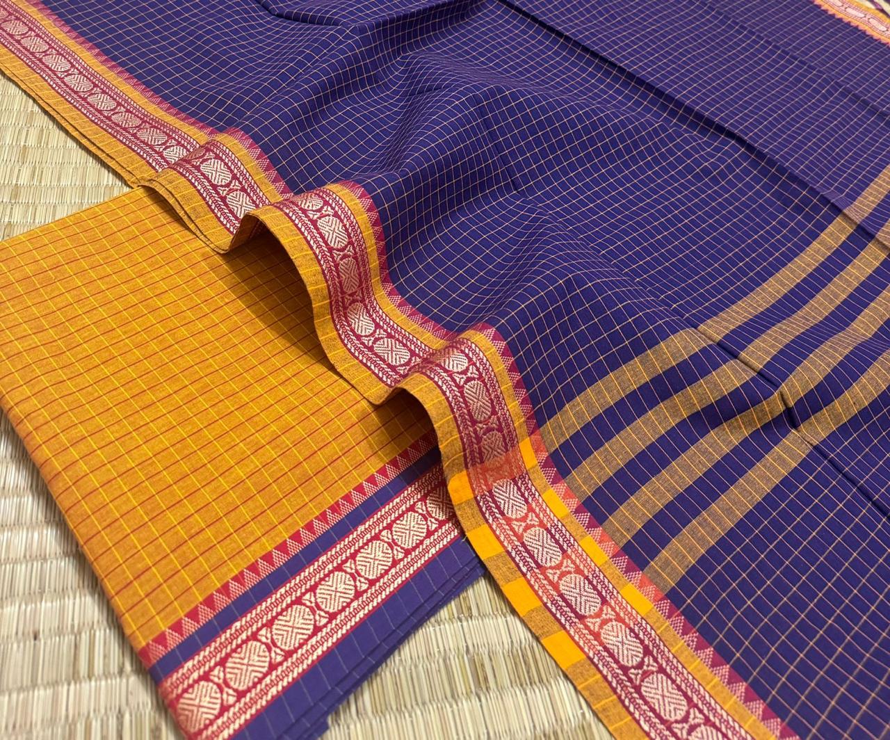 Chettinad Cotton Top Dupatta Set