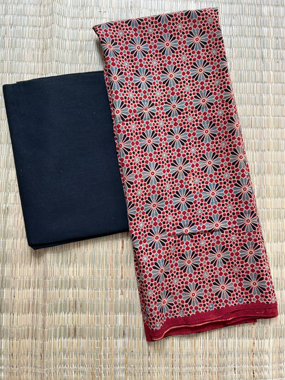 Ajrakh Cotton Top with Bottom TB-24