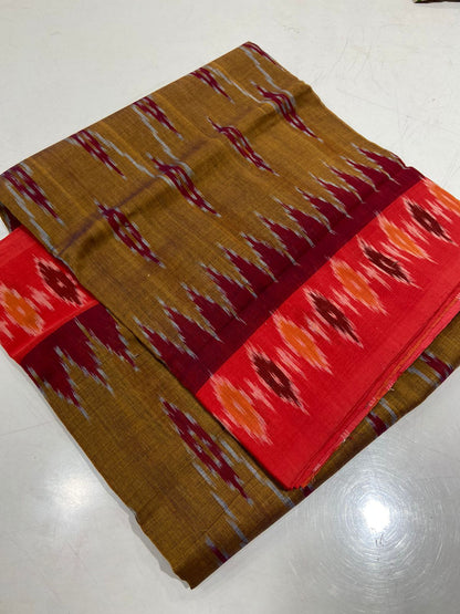 Ikat Cotton Saree