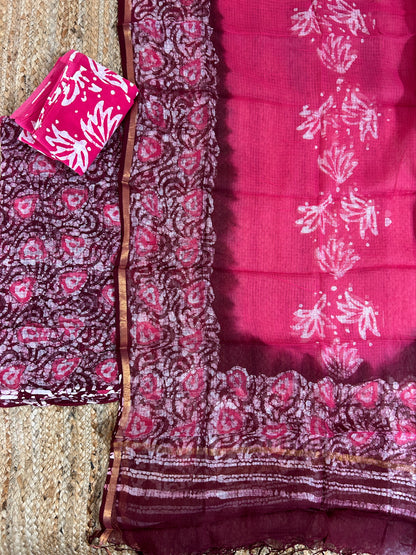 Batik Kota Doriya Dress Material