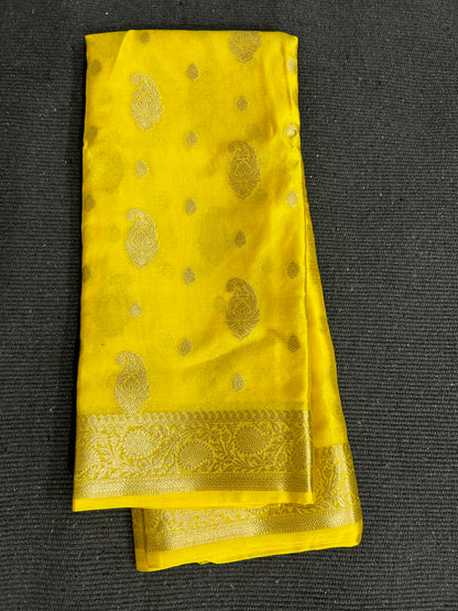 Banarasi Soft Georgette Silk Saree