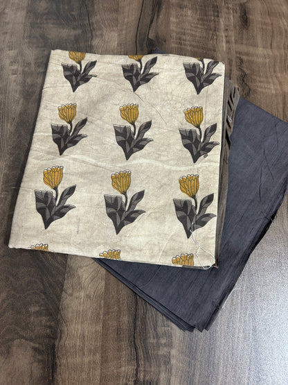 Vanaspati Hand BlockPrint Cotton Top Bottom Set