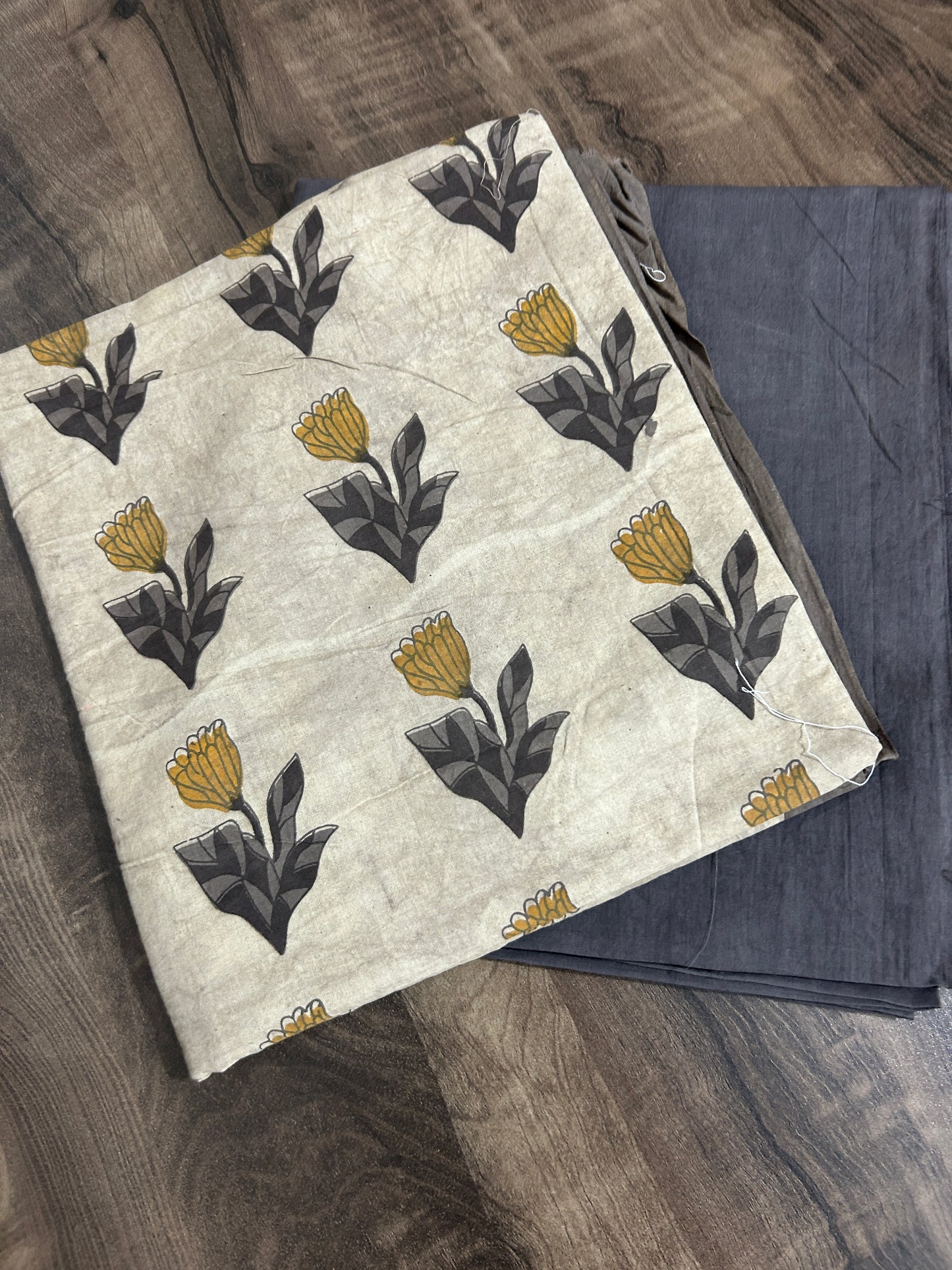 Vanaspati Hand BlockPrint Cotton Top Bottom Set