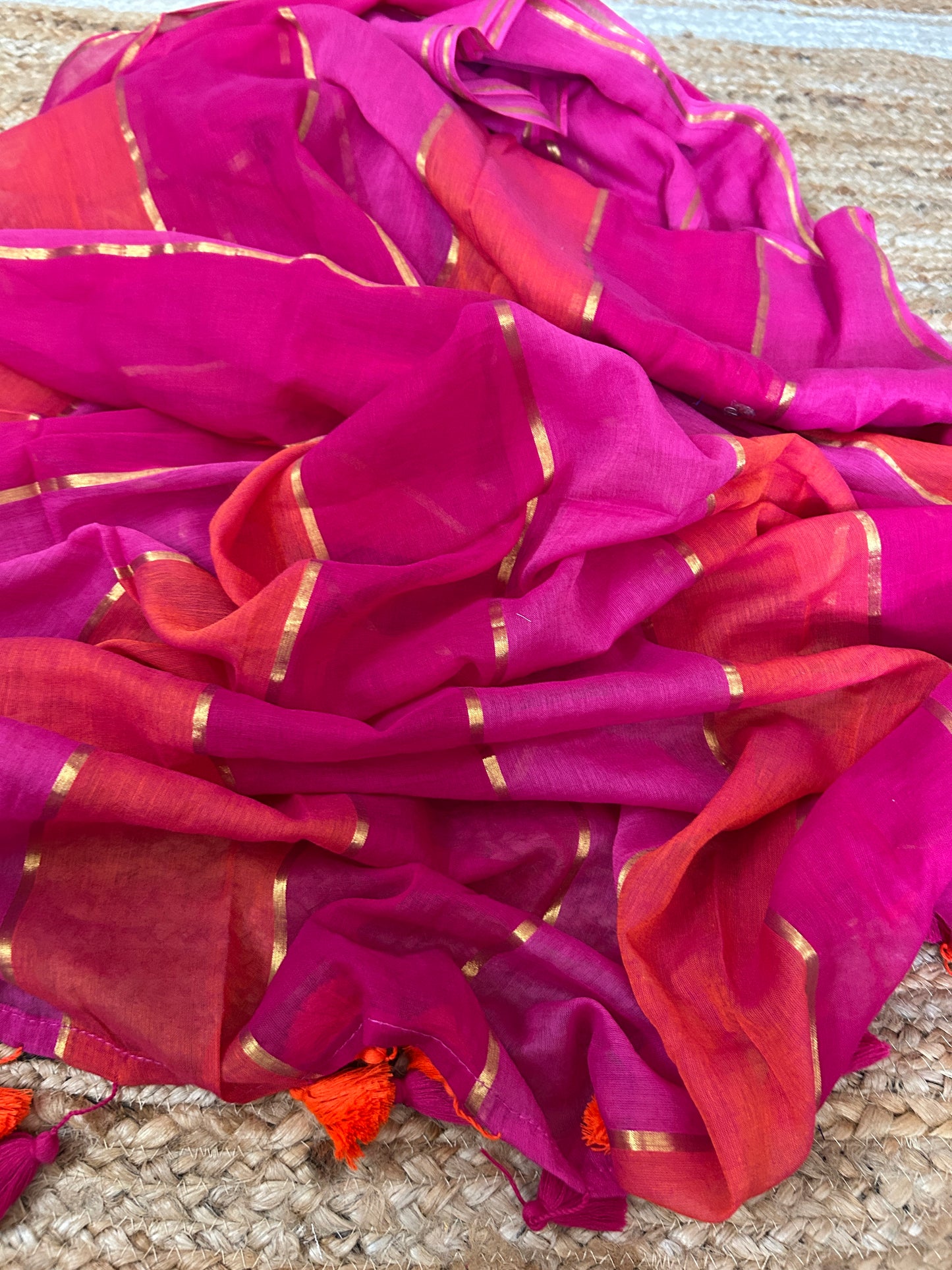 Malmal Saree
