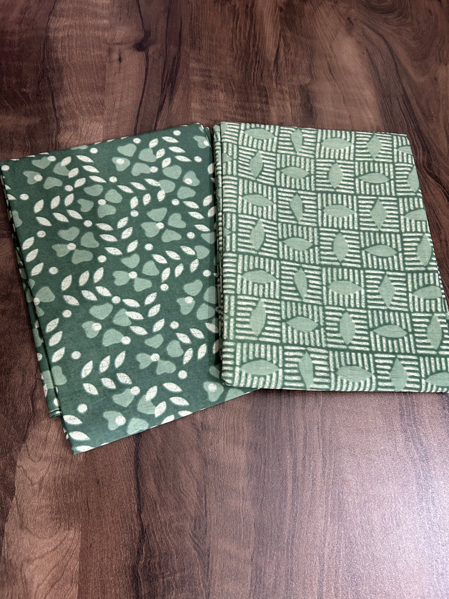 Hand BlockPrint Cotton Top Bottom Set