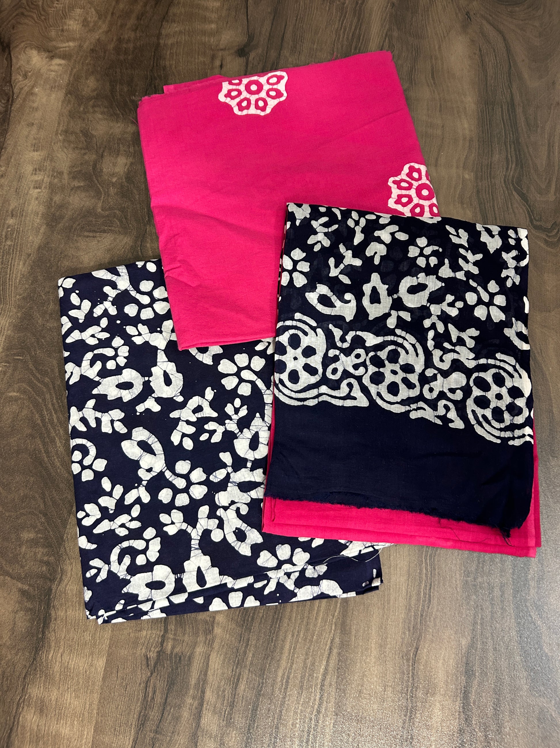 Batik Cotton Dress Material with Cotton Dupatta * – RKG SHOPPING