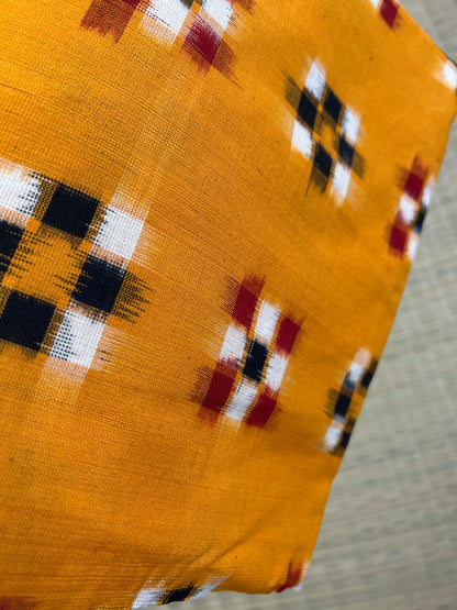 Double Ikat Cotton Fabric (2.5 Meter)(fab26)
