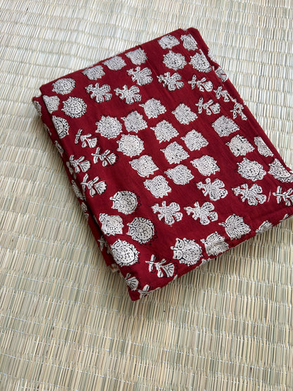 Cotton Hand BlockPrint Fabric (2.5 meter) (fab 35)