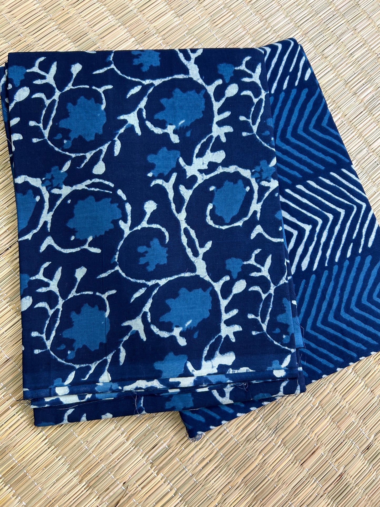 Hand BlockPrint Cotton Top Bottom Set (TB-7)