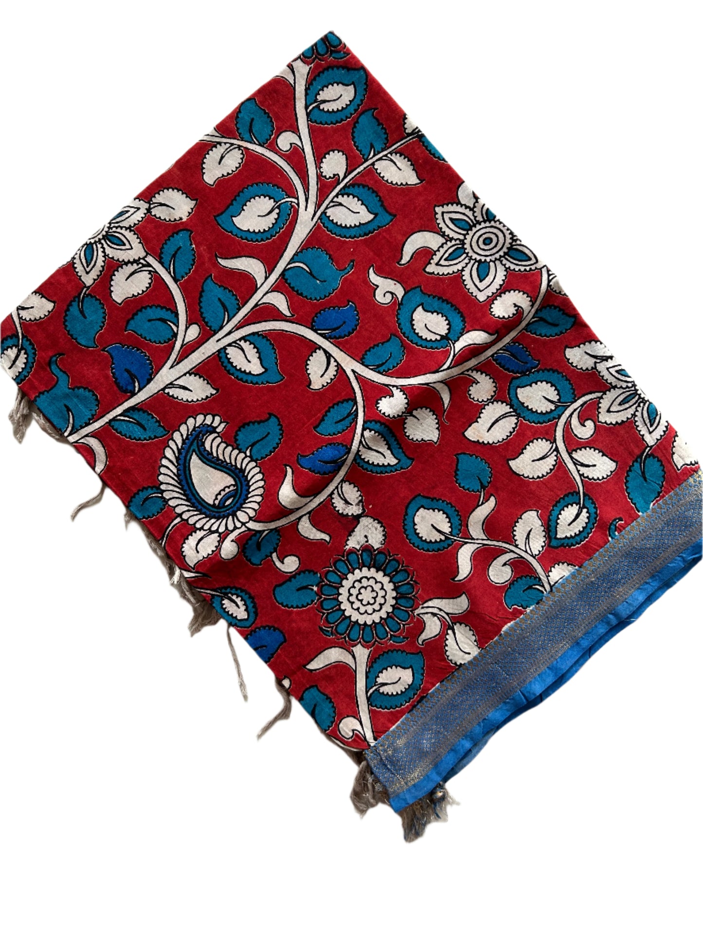 Kalamkari Silk Dupatta