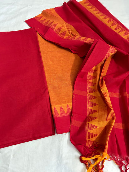 Mangalagiri Cotton Dress Material