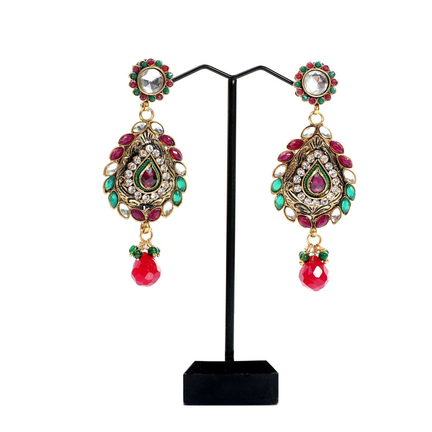 Kundan Necklace in Gold Polish