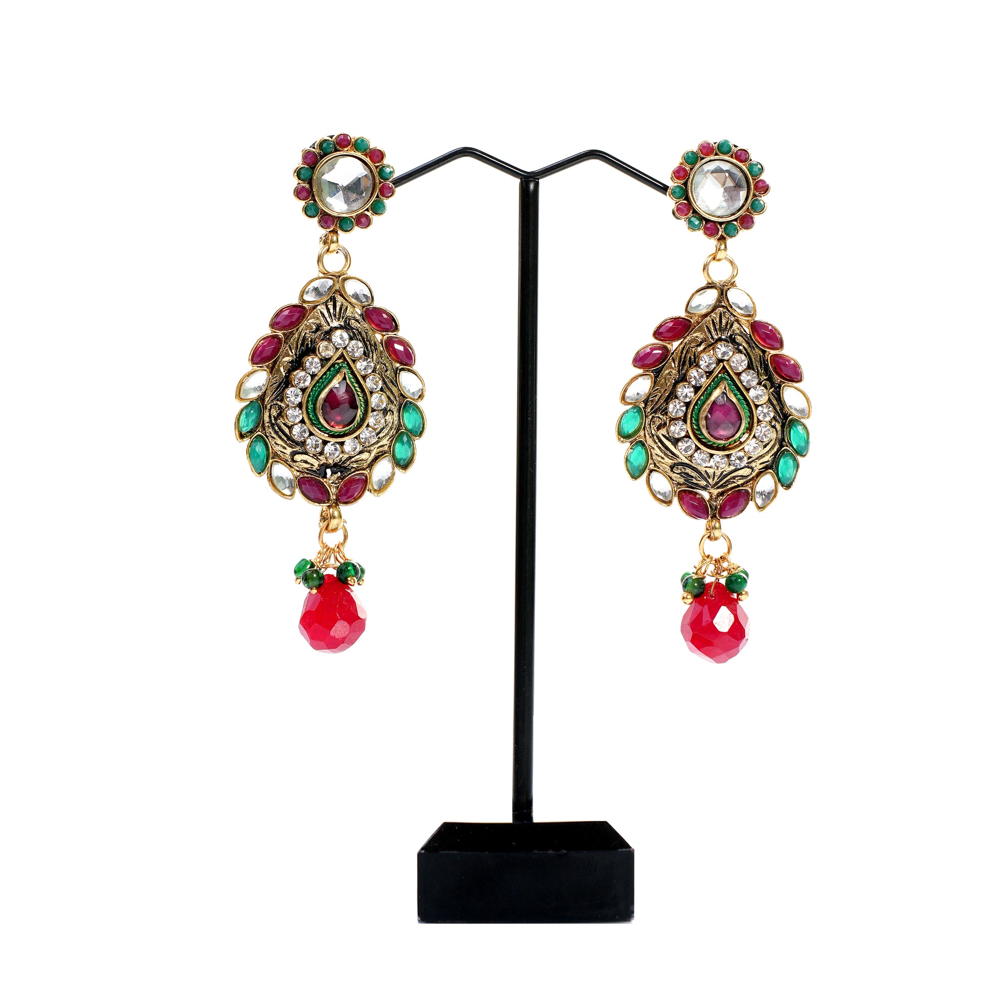 Kundan Necklace in Gold Polish