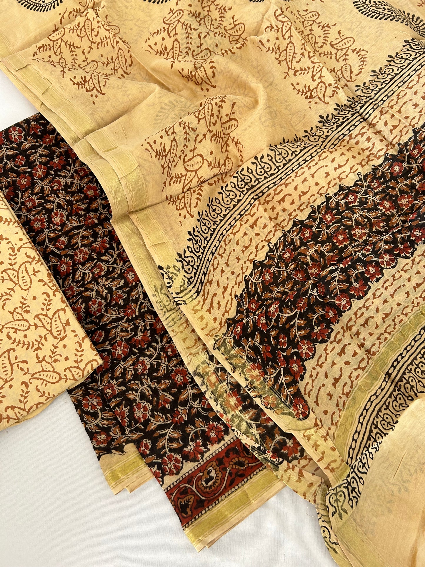 Chanderi Silk Cotton Dress Material