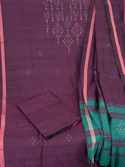 Tangaliya Cotton Dress Material