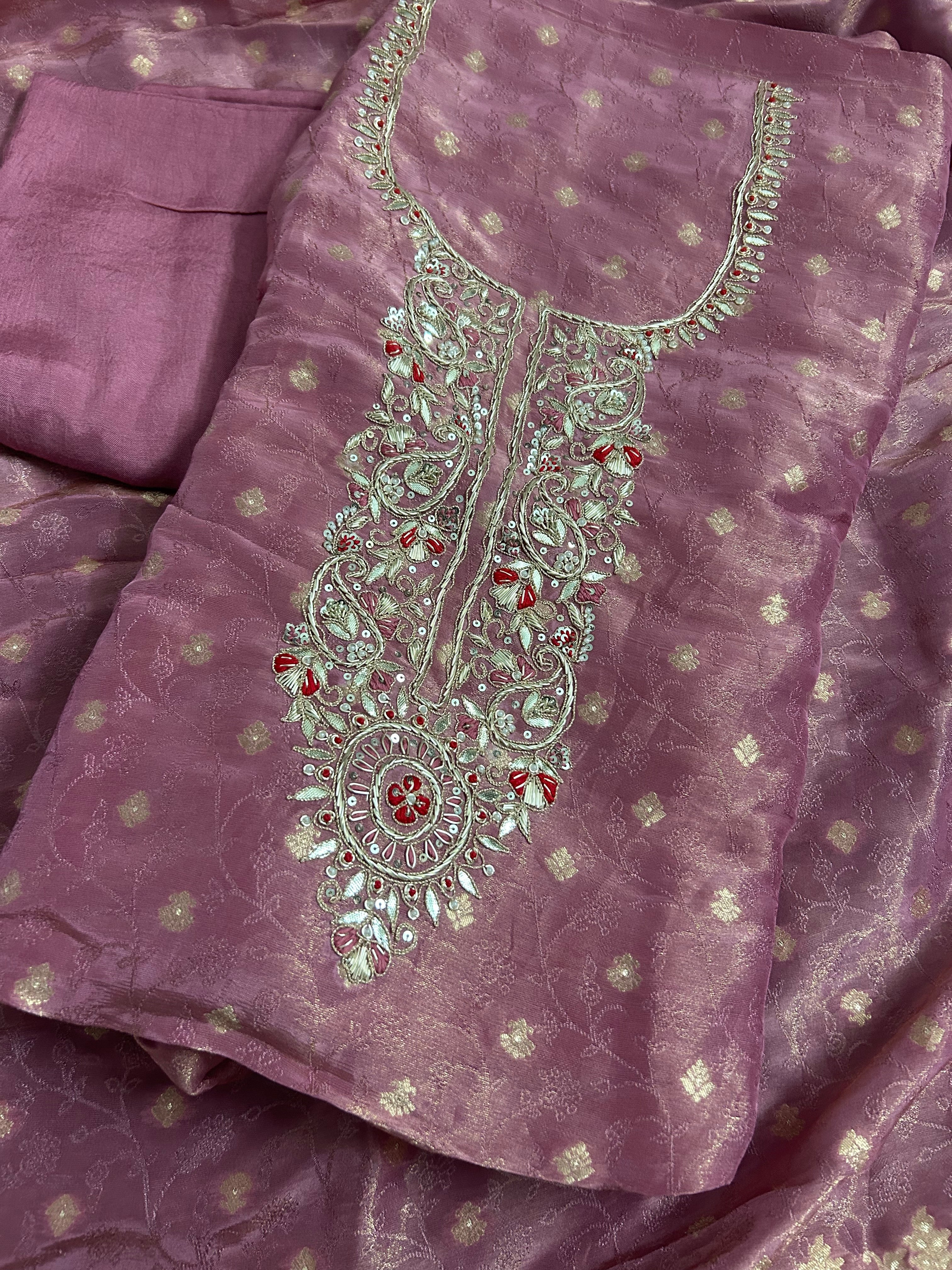 Zisa Banarasi Vol.7 Designer Salwar Suit Dress Material With Banarasi  Dupatta Surat